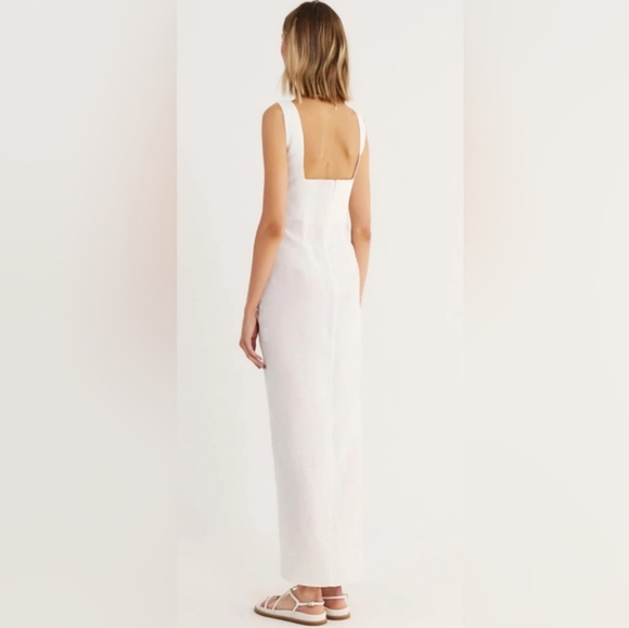 NWT Revolve Rumer Estelle Dress in White - Picture 4 of 7